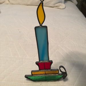 Vintage Stained Glass Sun Catcher